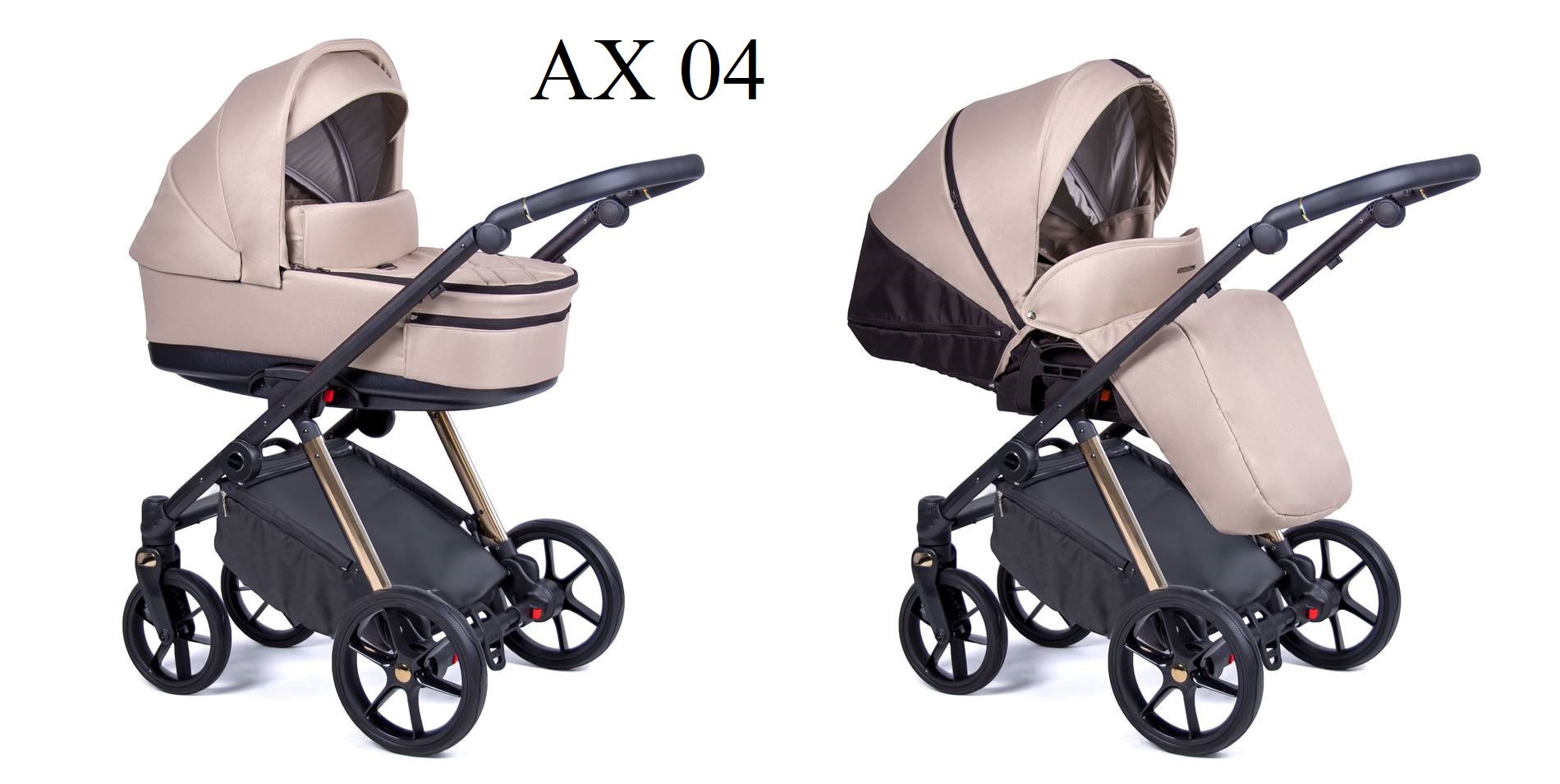 Wybór koloru wózka coletto Axiss Gold AX 04