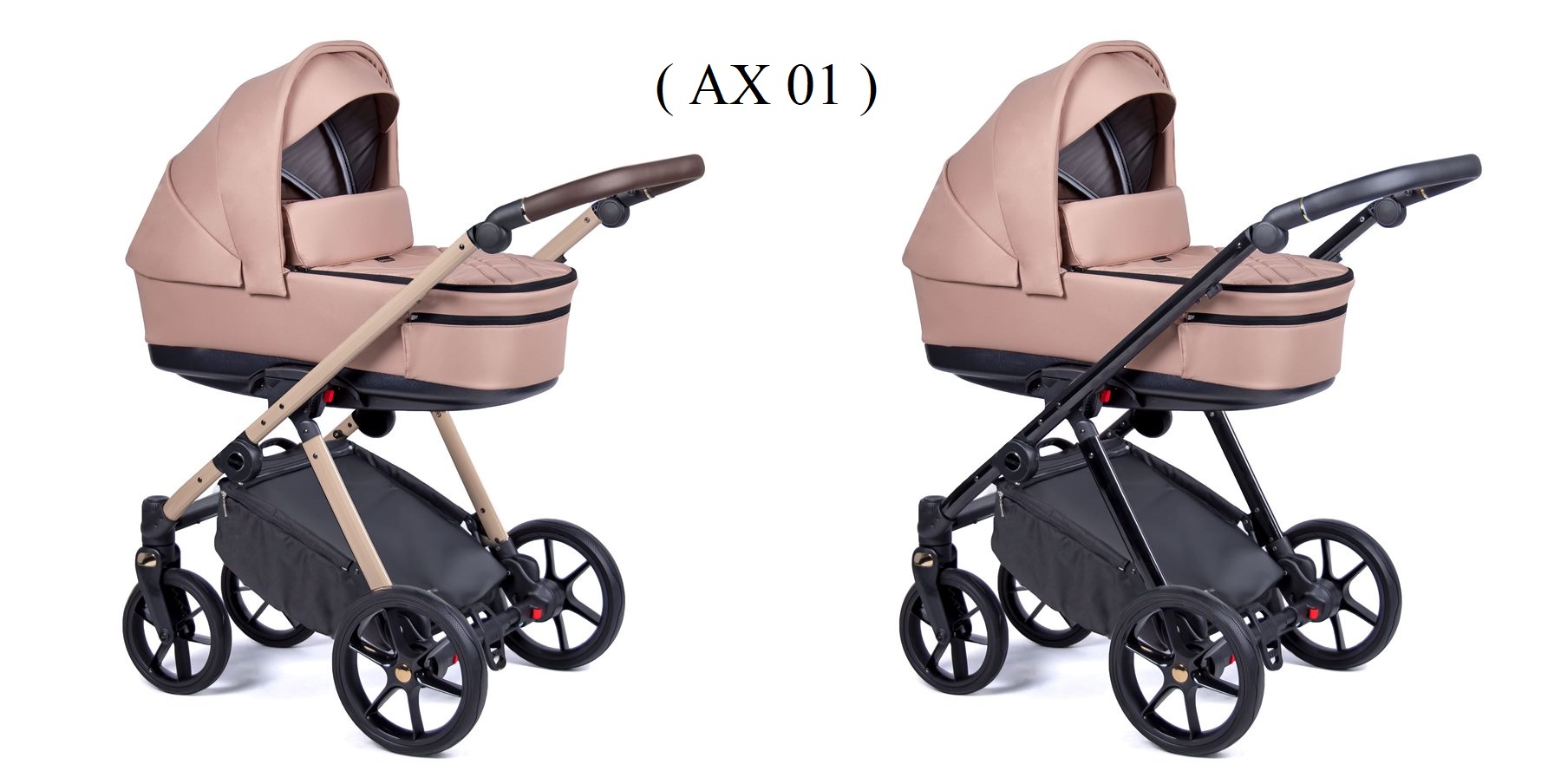 Wybór koloru ramy wózka coletto Axiss AX 01