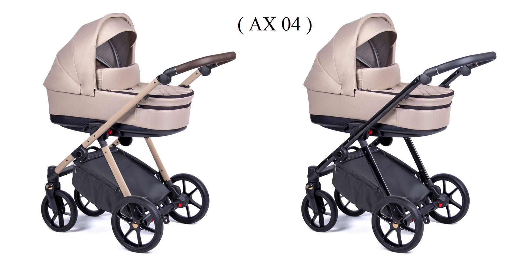 Wybór koloru ramy wózka coletto Axiss AX 04