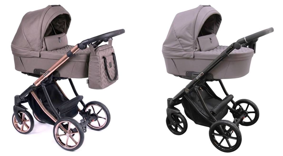 Wybór ramy do wózka dante: czarna lub miedziana  23.