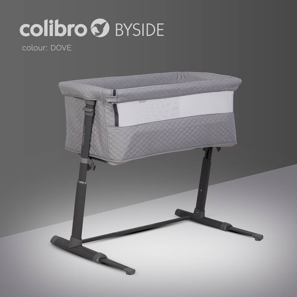 Łóżeczko dostawne Colibro Byside w kolorze Dove