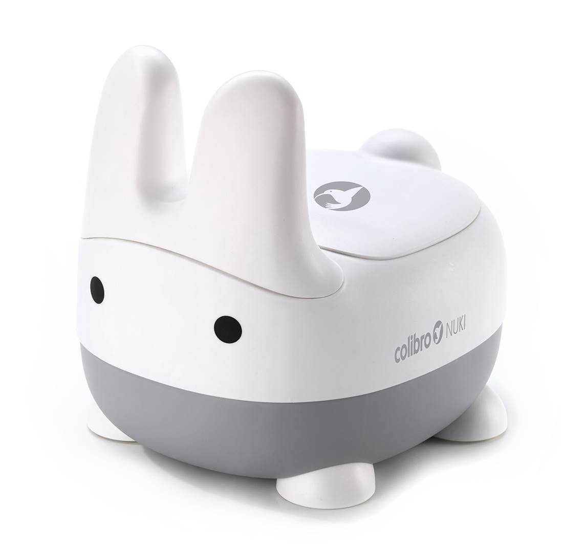 Nocnik Colibro NUKI Cloud w pełnym widoku pokazuje przyjazny kształt zajączka.