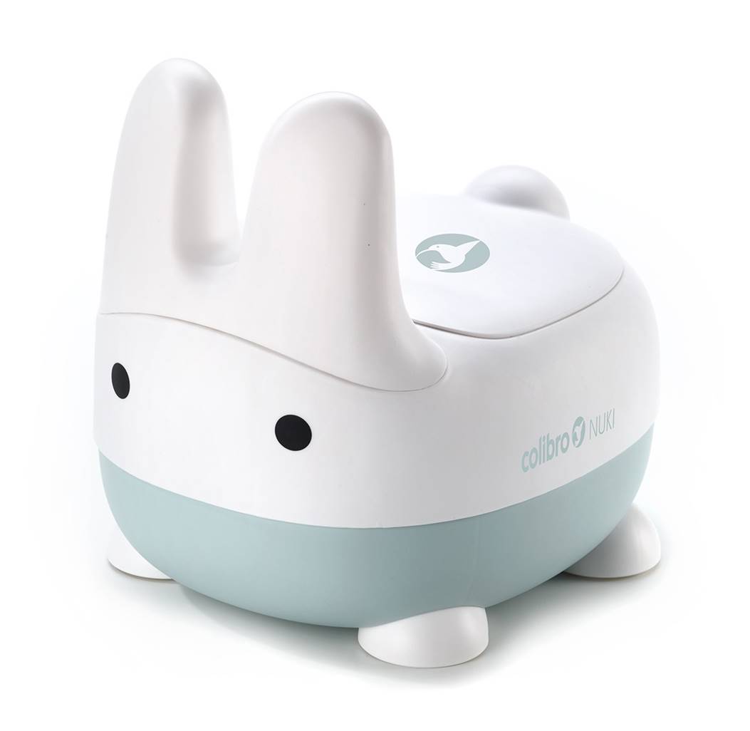 Nocnik dziecięcy NUKI Ocean w kształcie króliczka.