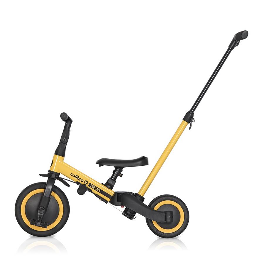 Colibro Tremix UP 6w1 w trybie dwukołowym z pchaczem – asekuracja rodzica dla dziecka 4–5 lat