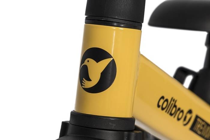 Logo Colibro na ramie Tremix UP – żółty wariant
