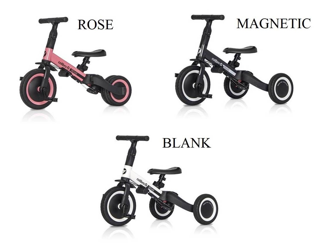 kolorystyka rowerka Colibro Tremix up 6w1