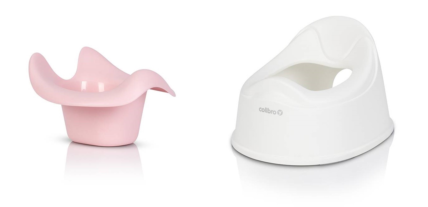 nocnik dziecięcy Colibro Solo Rose różowy – wyjmowana misa całkowicie wyjęta studio.