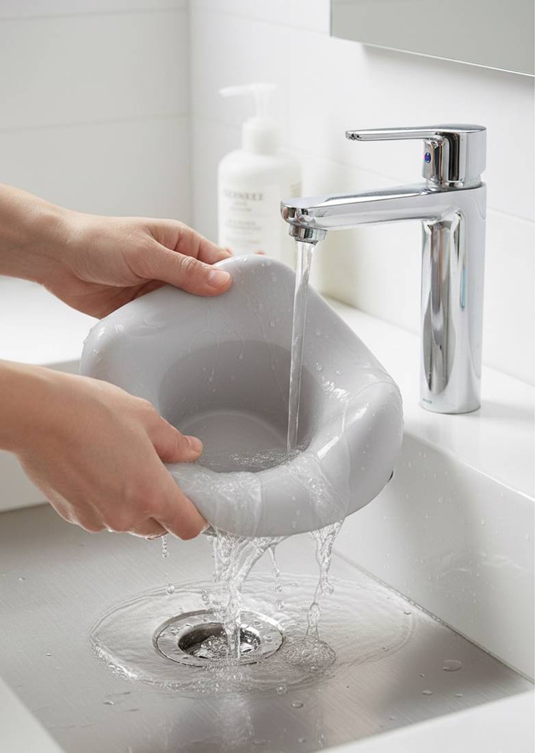 Nocnik dziecięcy Colibro Solo Cloud – wyjmowany wkład do mycia