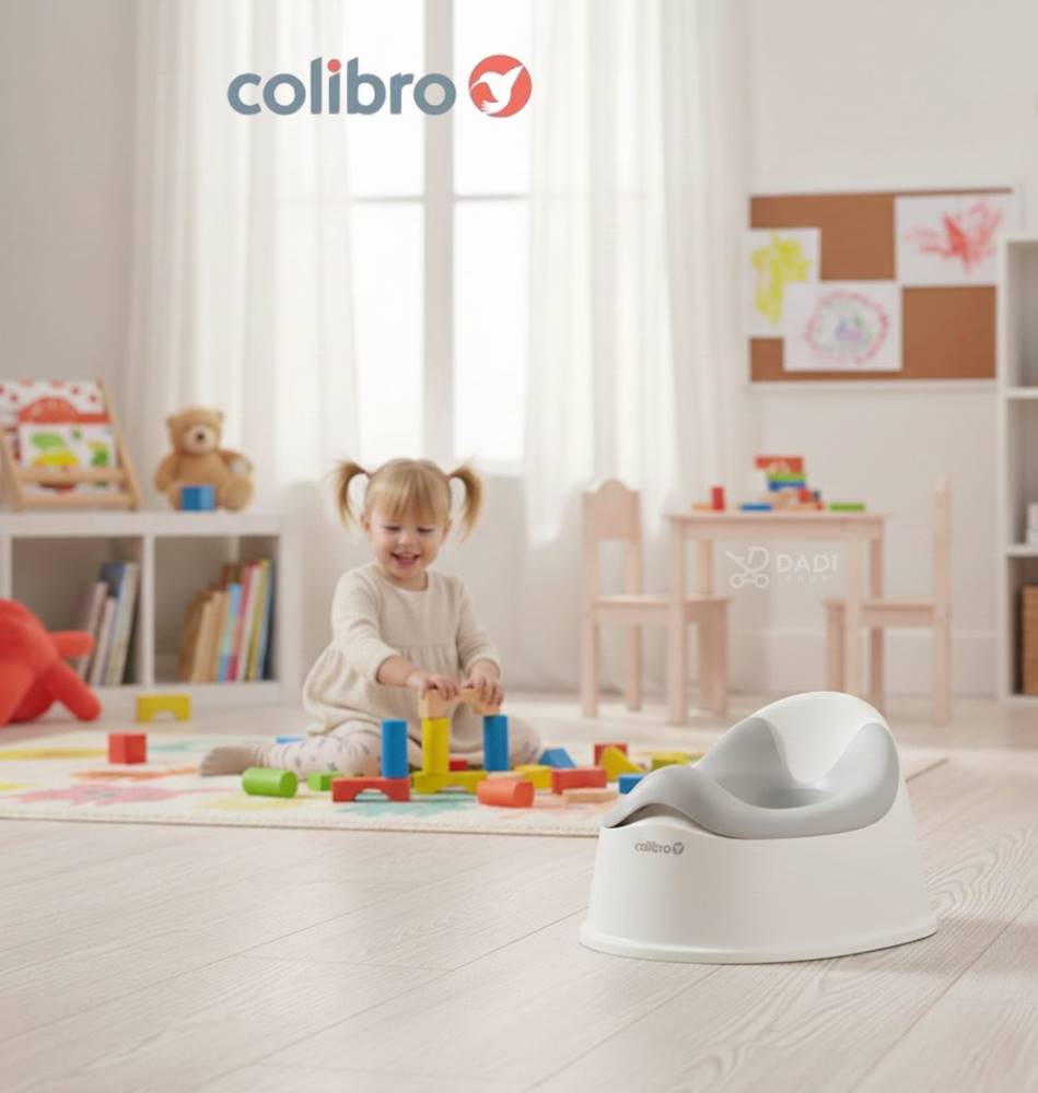 Nocnik dziecięcy Colibro Solo Cloud w pokoju dziecka.