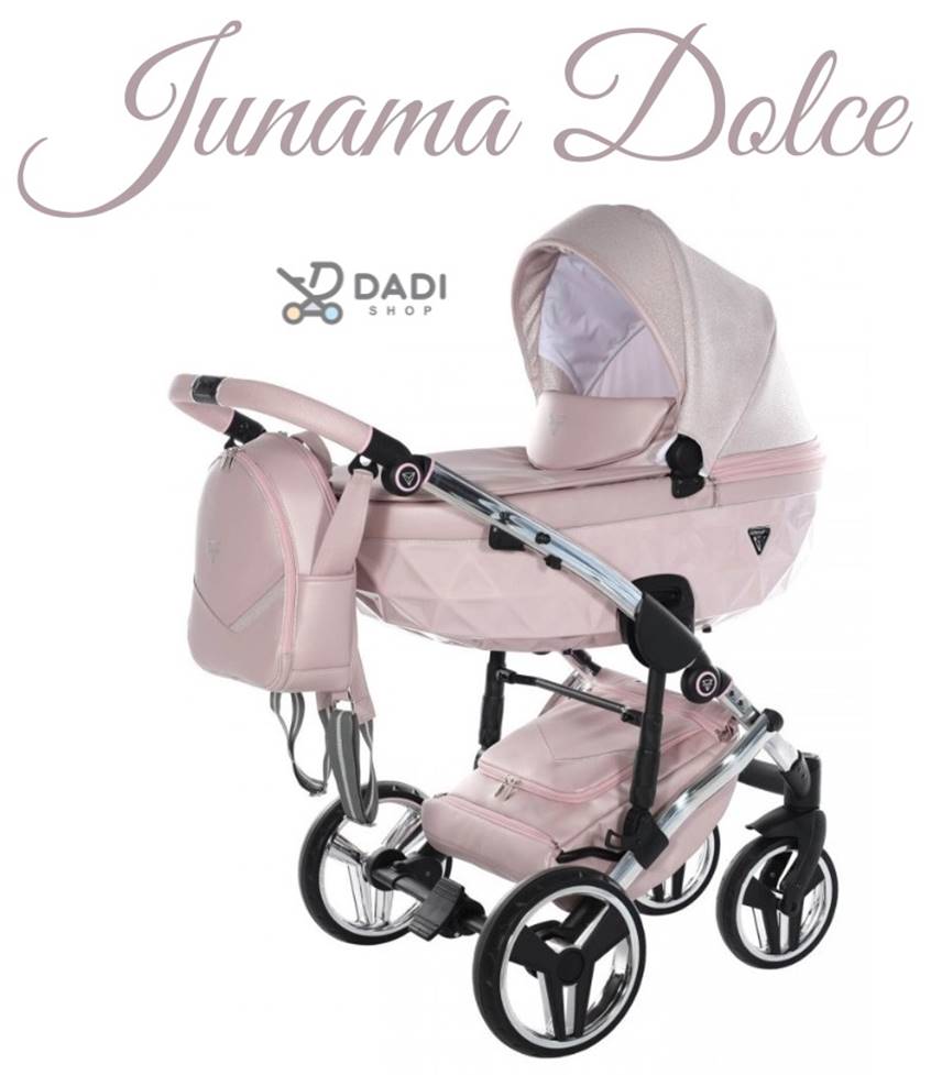 prezentacja wózka klasy premium- junama dolce 01 róż
