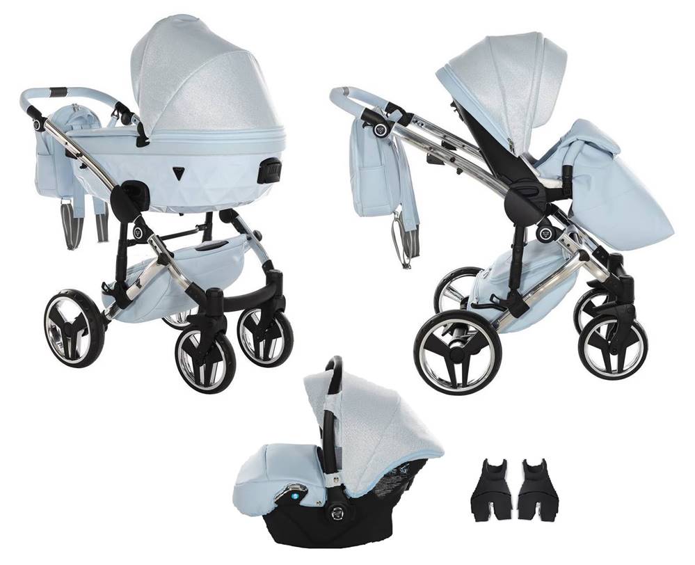 junama dolce 02 wózek dziecięcy 3w1 z fotelikiem adapterami dadi-shop-
