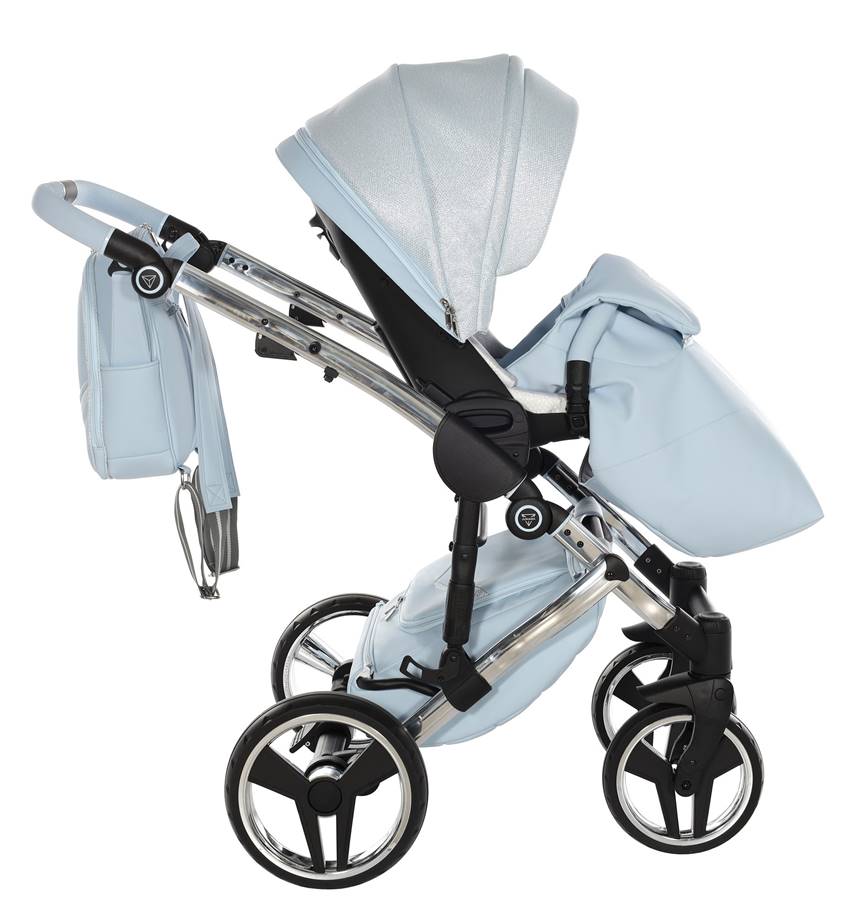 Wózek 2w1 Junama Dolce  02 blue  funkcjonalna spacerówka premium | sklep online Dadi-Shop