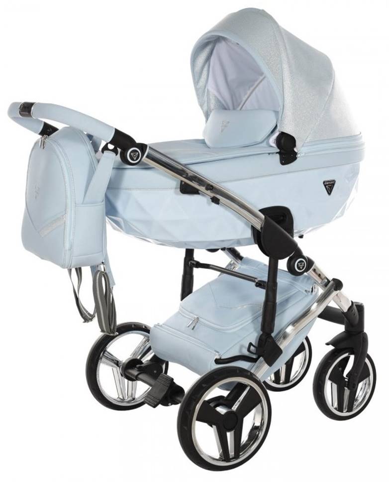 Gondola wózka 2w1 Junama Dolce  02 blue  – elegancki design