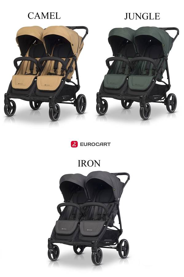 kolorystyka eurocart doblo wozek spacerowy blizniak