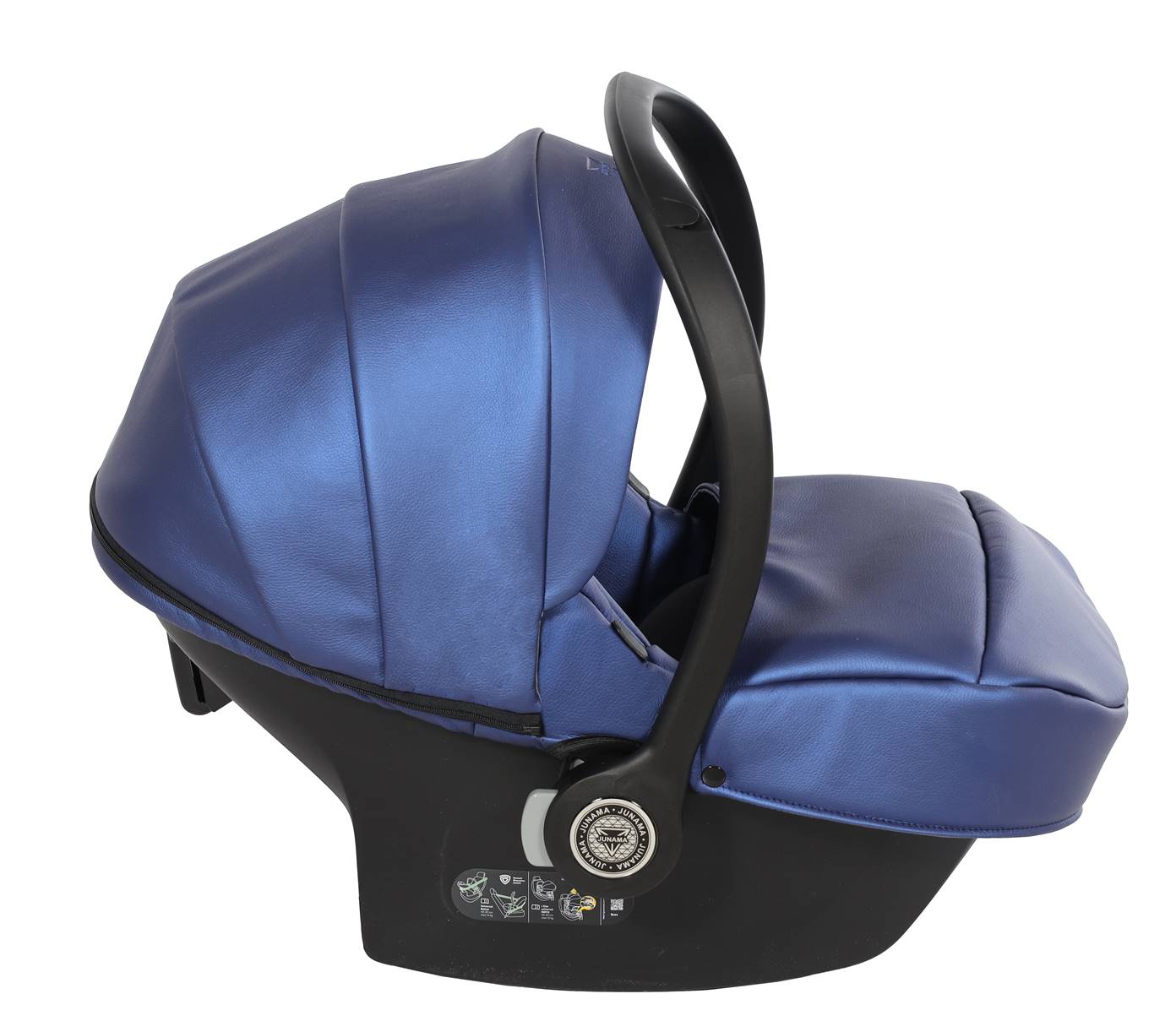 fotelik junama fluio line 01 niebieski cosmo