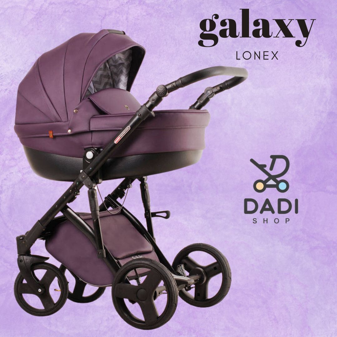 lonex galaxy wózek dziecięcy fioletowy sklep z wózkami dadi-shop