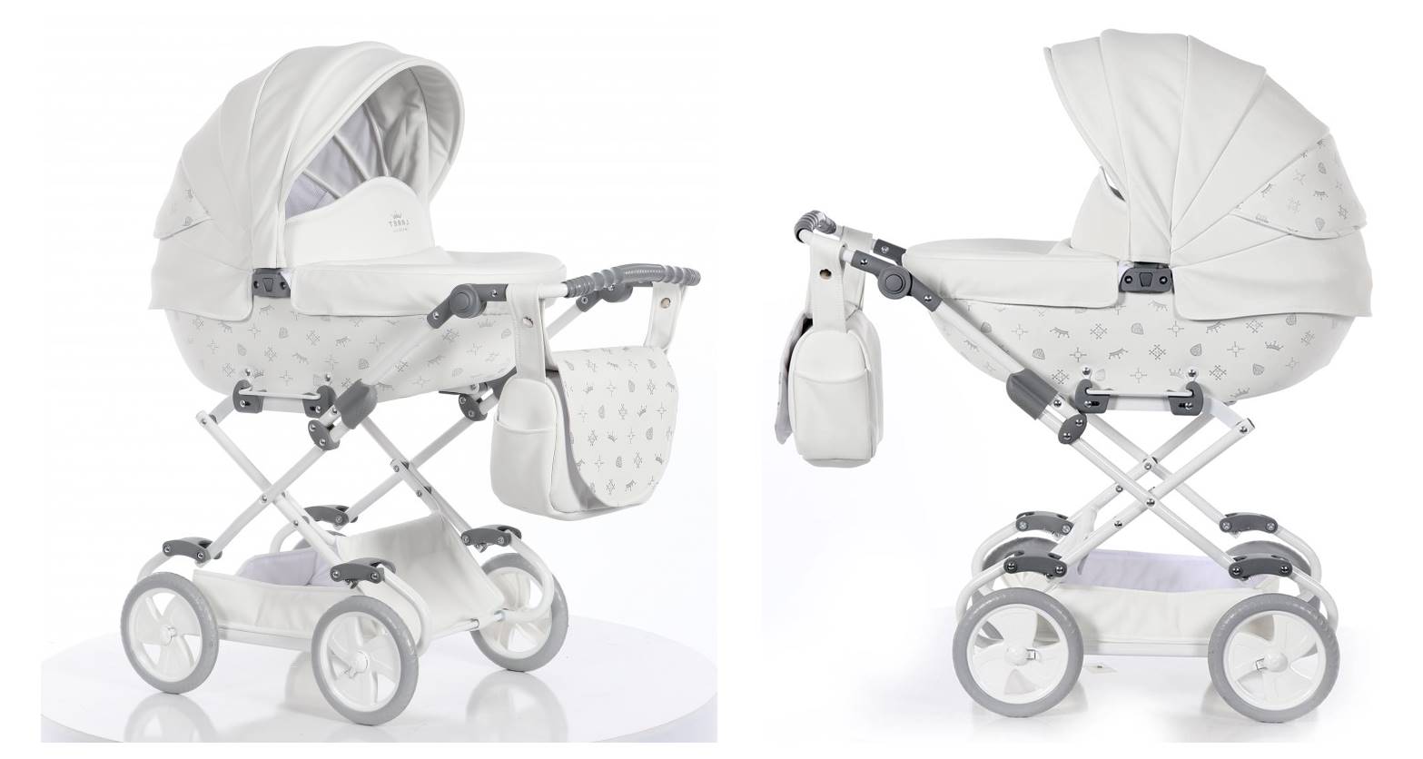 Wózek dla lalek Tako Imperial Mini – elegancki, funkcjonalny i realistyczny model do zabawy dla dziewczynek.