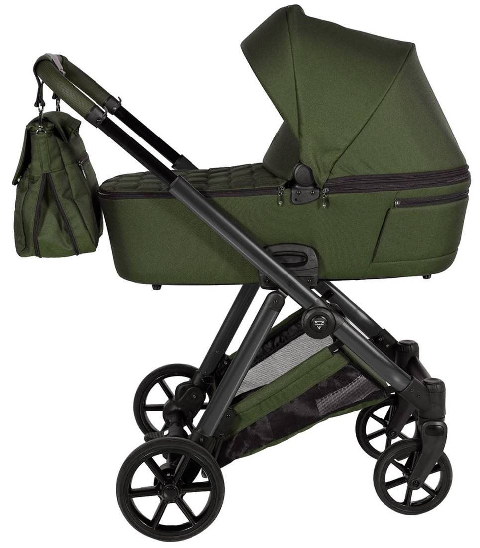 junama ellegante wózek 2w1 03 Green