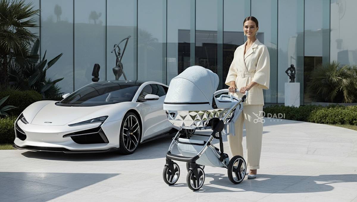 Junama Heart- wózek dziecięcy 4w1 - luksusowy look i  bezpieczeństwo dla maluszka. elegancja i prestiż w każdym detalu.  dadi-shop