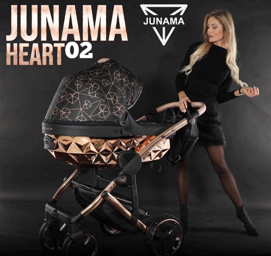 Junama Heart Pram 3 in 1  -  3 w 1 dadi-shop