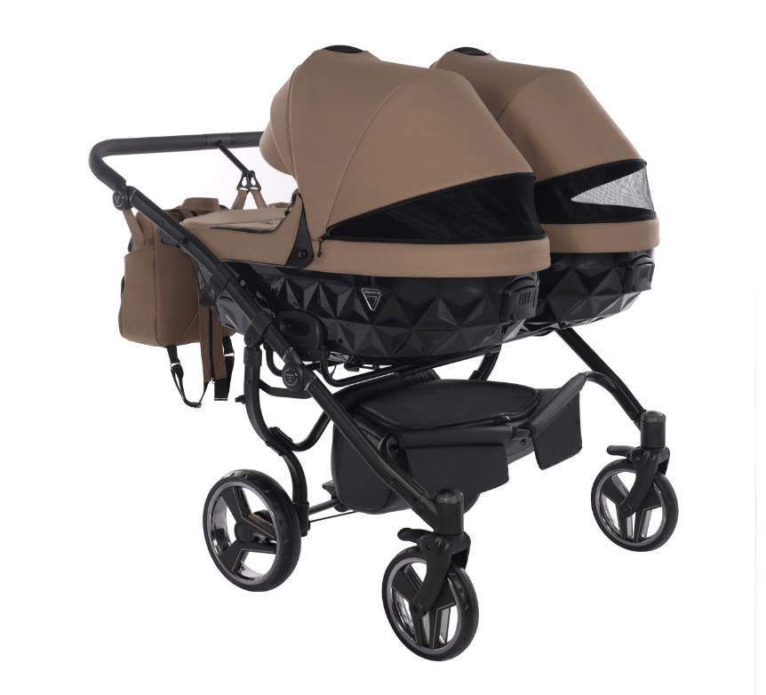 junama diamond basic duo 04 gondole z funkcja kolyski i wentylacja wózek bliźniaczy, dadi shop