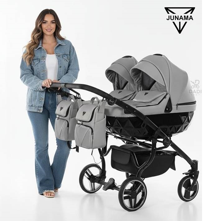 Junama Basic Duo – idealny dla bliźniąt 3w1 , mama w casualu.l