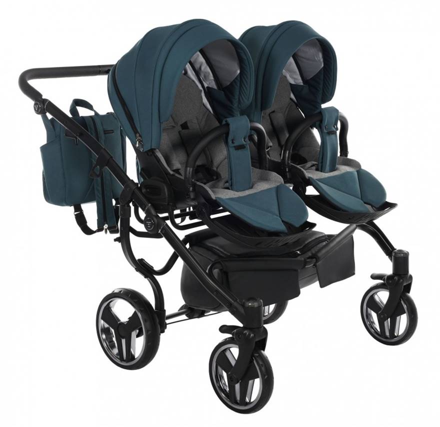 Junama Basic Duo prezentacja siedzisk spacerowych kolor 02 green