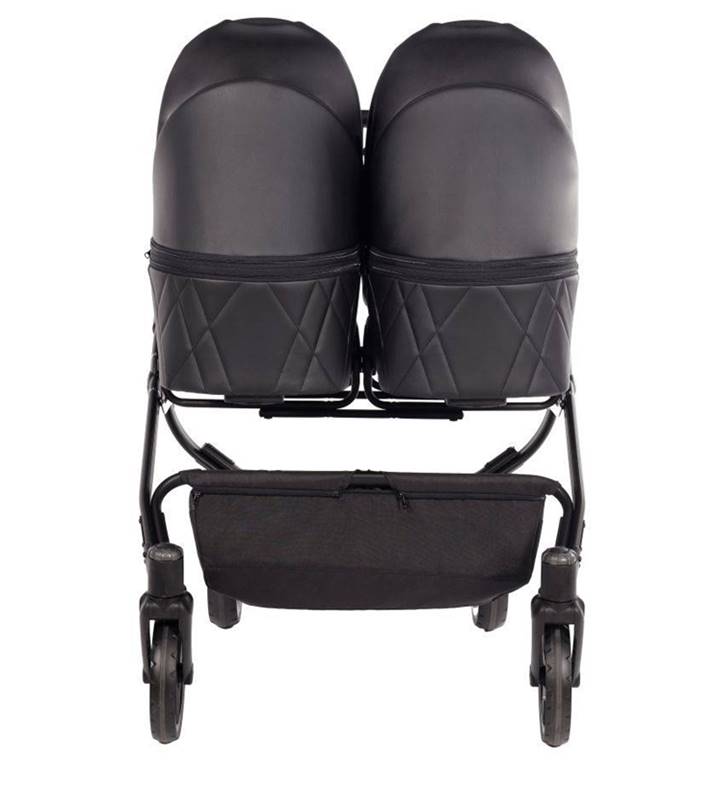 gondola w wozku blizniaczym junama duo v3 eco 03 czarny przestronne wnetrze dadi shop