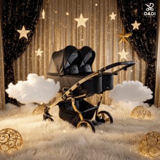 prezentacja junama duo v3 materiał eko skóra czarno złoty