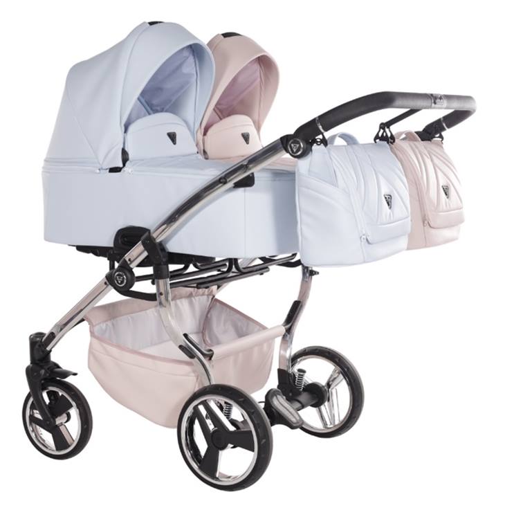 Junama Duo V3 Eco 2in1 carrycot with UPF50 canopy.