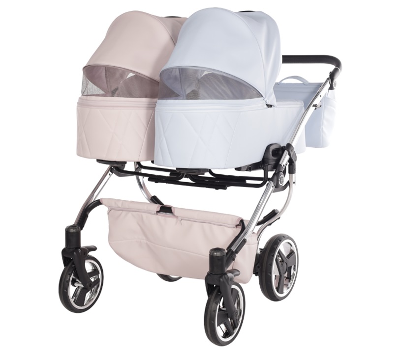 Junama Duo V3 Eco 3w1 gondole z regulowaną budką i wentylacją – widok studyjny