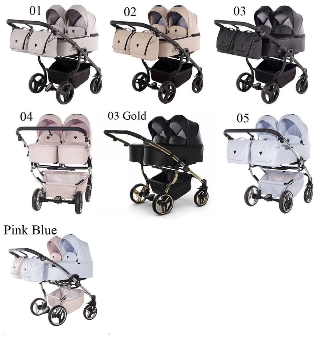 Kolorystyka wózka junama duo v3 eco - dadi-shop