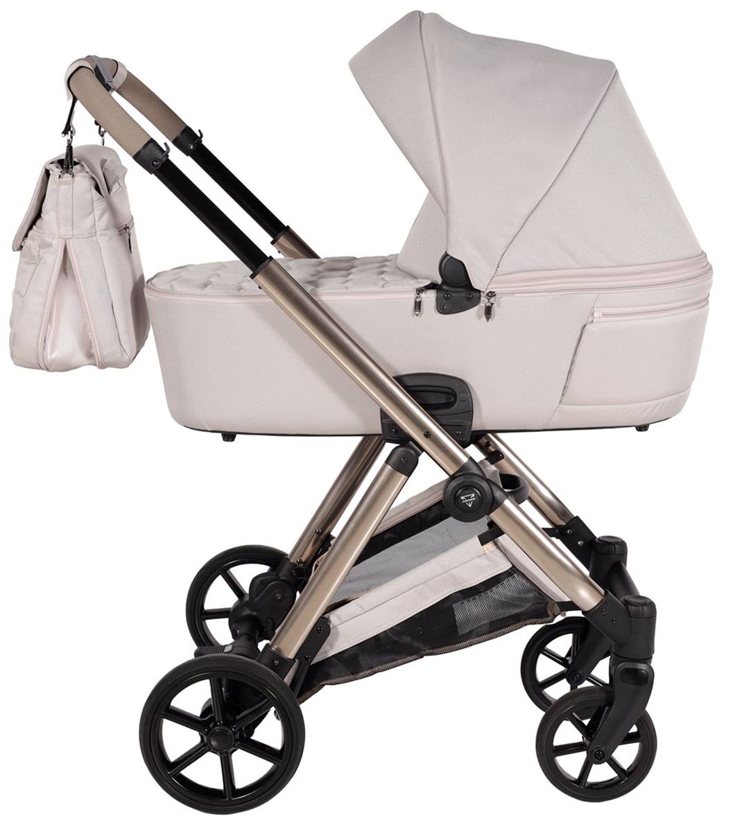 widok gondoli w junama ellegante z profilu - kolor 02 beżowy