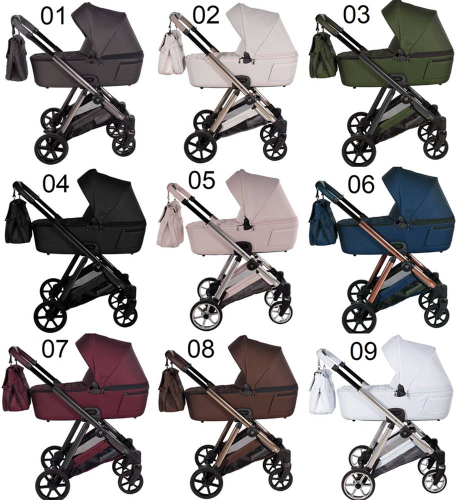 Junama Ellegante wózek dziecięcy dostępna kolorystyka w dadi-shop