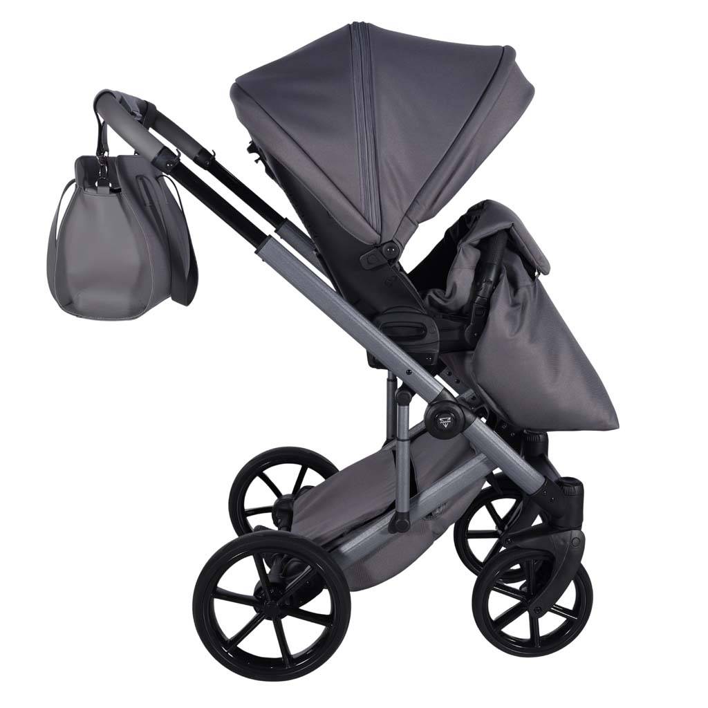 Spacerówka Junama Ellegante Termo 4w1 01 Grey w nowoczesnej konstrukcji premium.