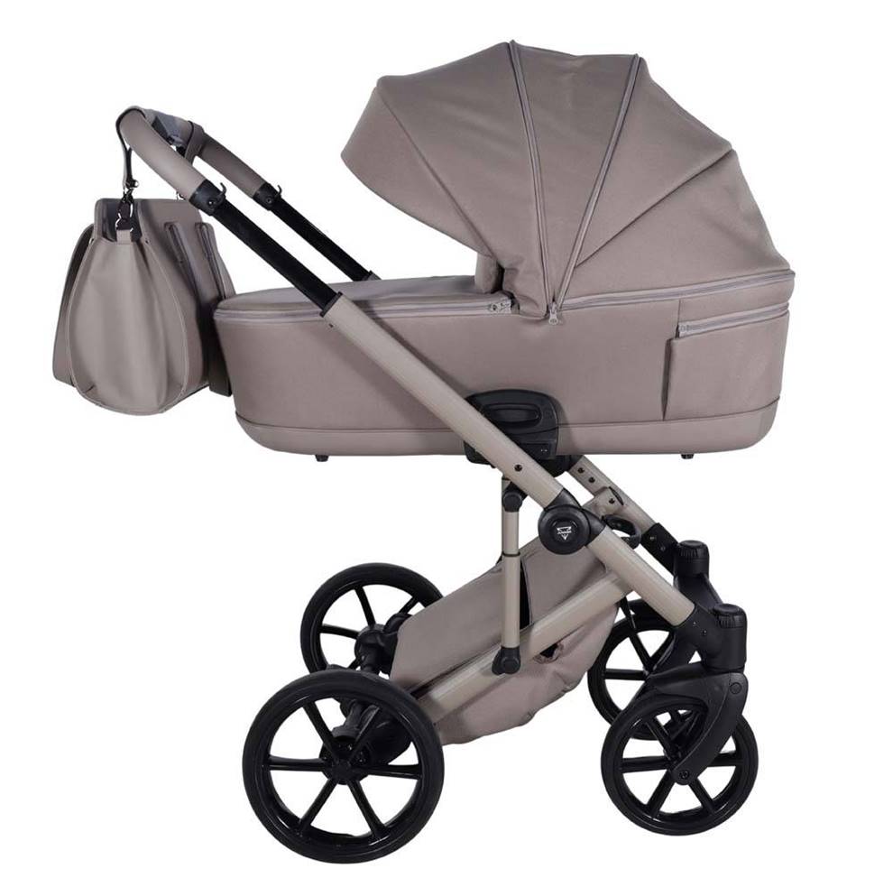 Wózek 4w1 cappuccino gondola EPP lekka Junama