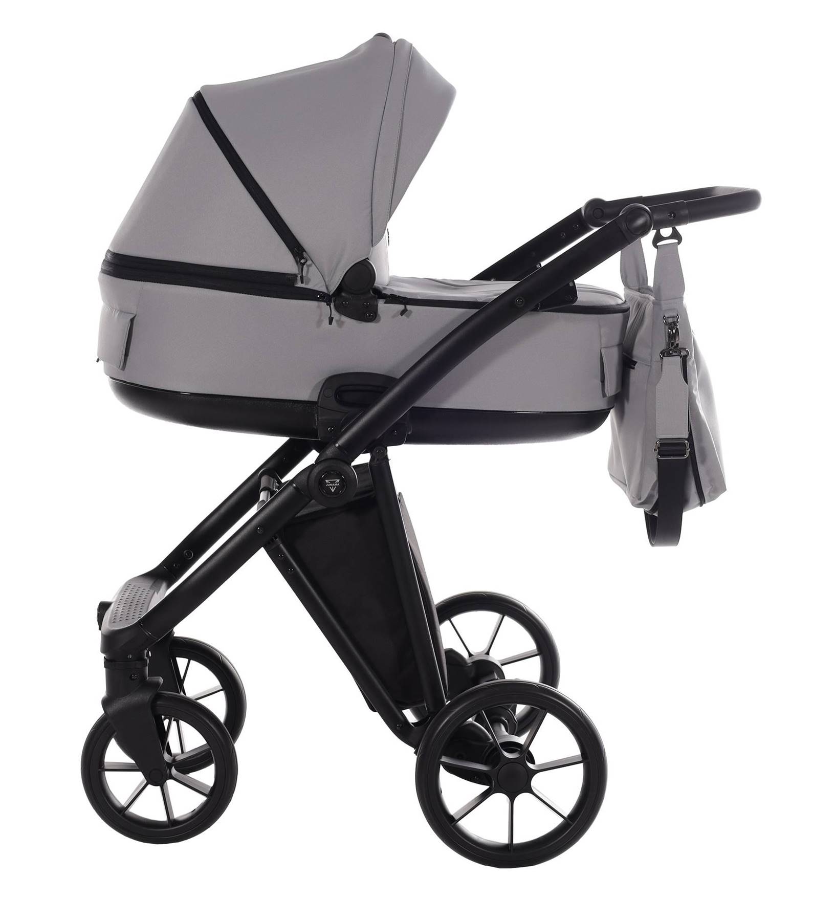 junama smart 01 grey wózek 3 w 1 gondola carrycot dadi-shop