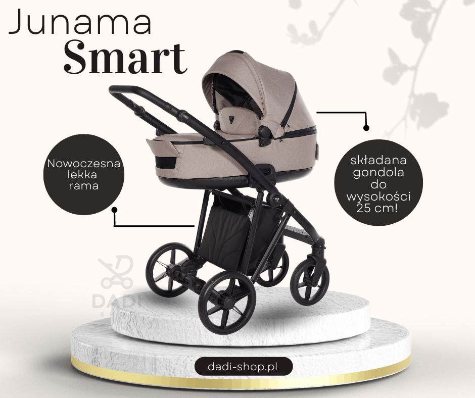 Junama Smart baby 3 in 1 pram 02 beige dadi-shop