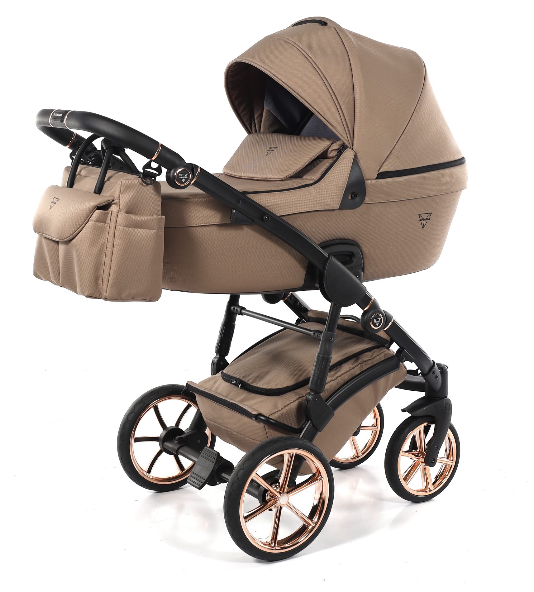 wózek junama termo line tex 3w1 01 beige beżowy