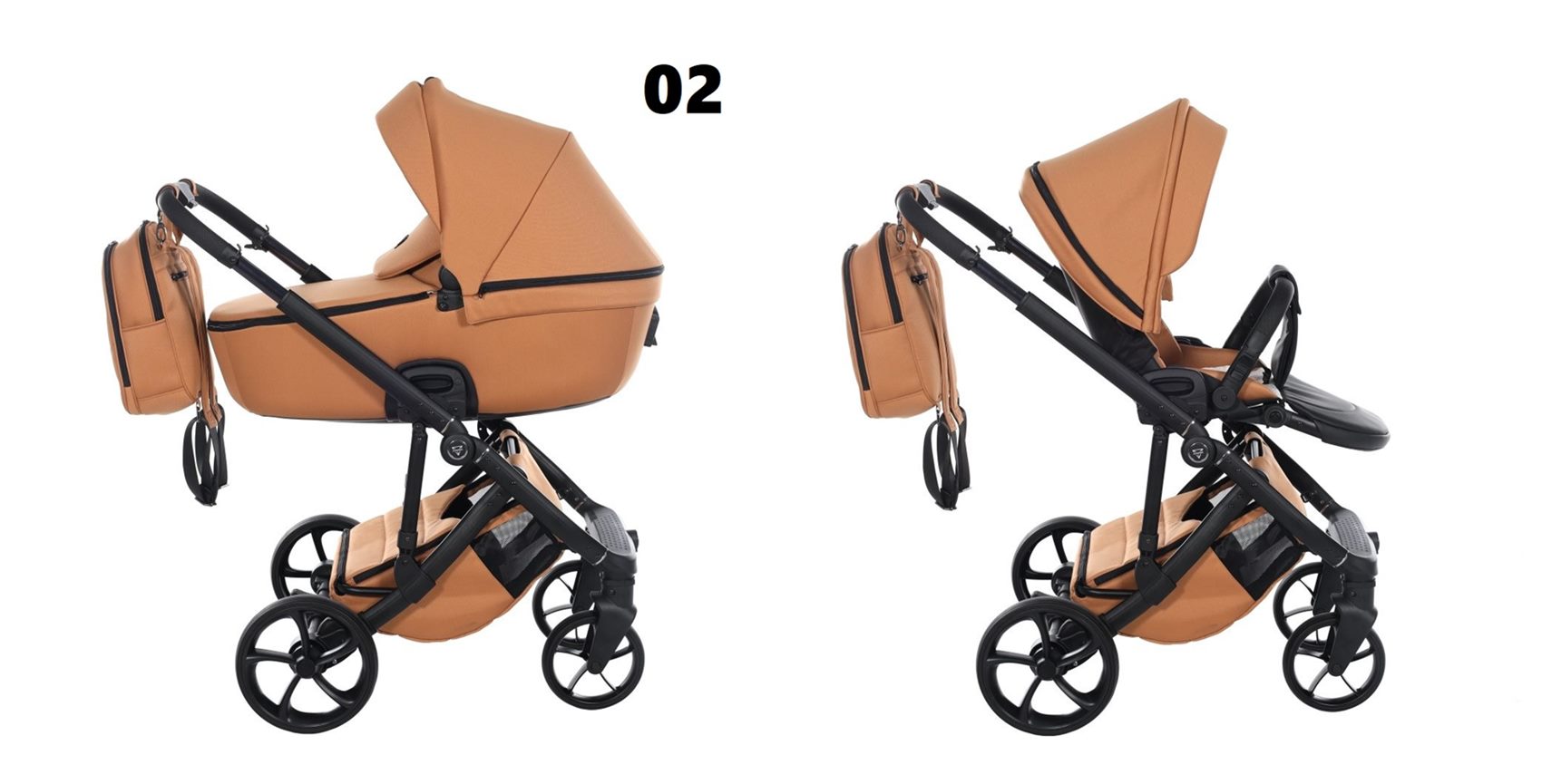 Junama termo v3 02 camel wózek 2w1 gondola i spacerówka dadi-shop