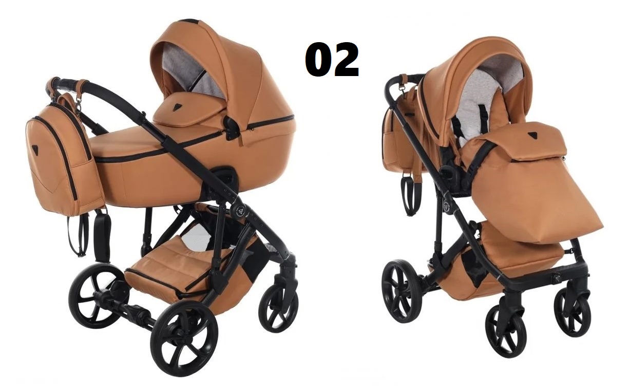 wózek głęboko spacerowy junama termo v3 kolor 02 camel dadi-shop