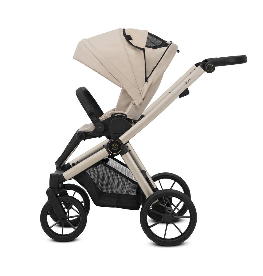 Okienko wentylacyjne w spacerówce wózka wielofunkcyjnego Kunert Brav