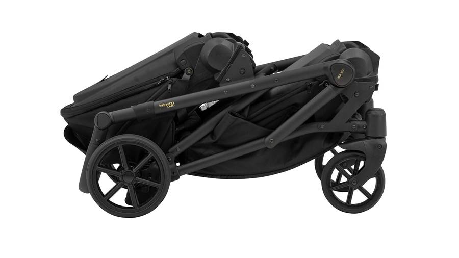 Złożony wózek bliźniaczy Kunert Ivento Duo