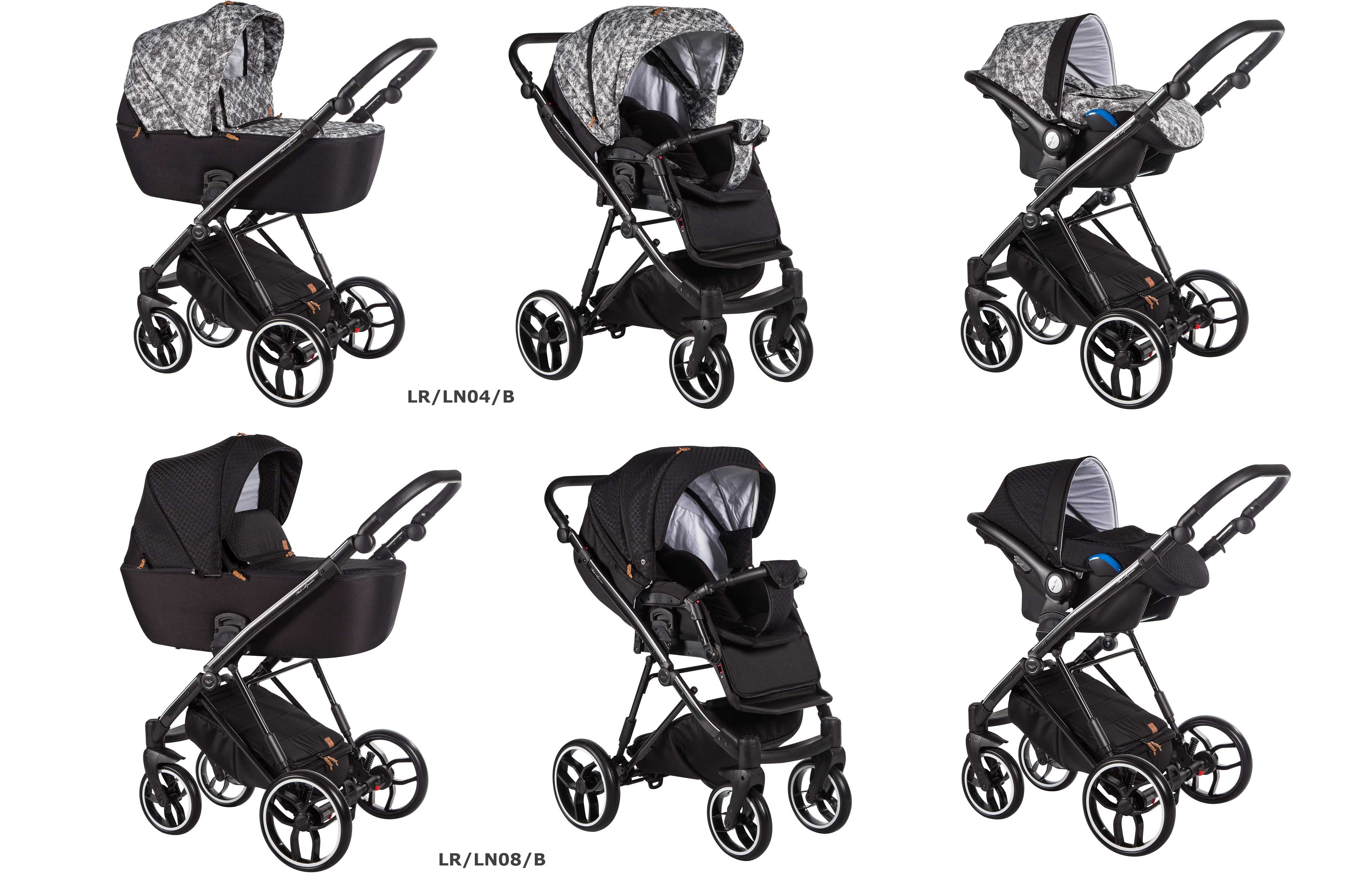 La Rosa Baby Merc wózek dziecięcy wielofunkcyjny kolor1