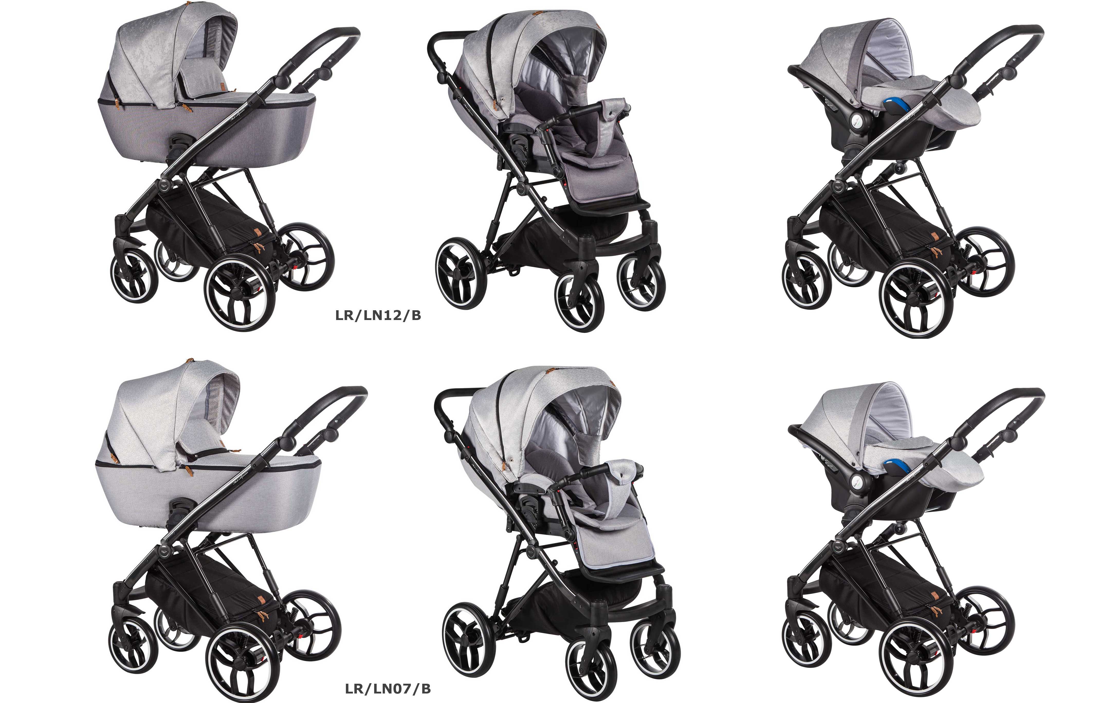 La Rosa Baby Merc wózek dziecięcy wieolofunkcyjny kolor 3