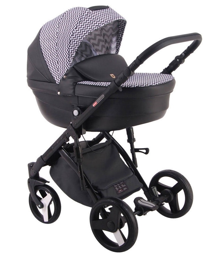 lonex comfort galaxy zygzak czarny wózek dziecięcy