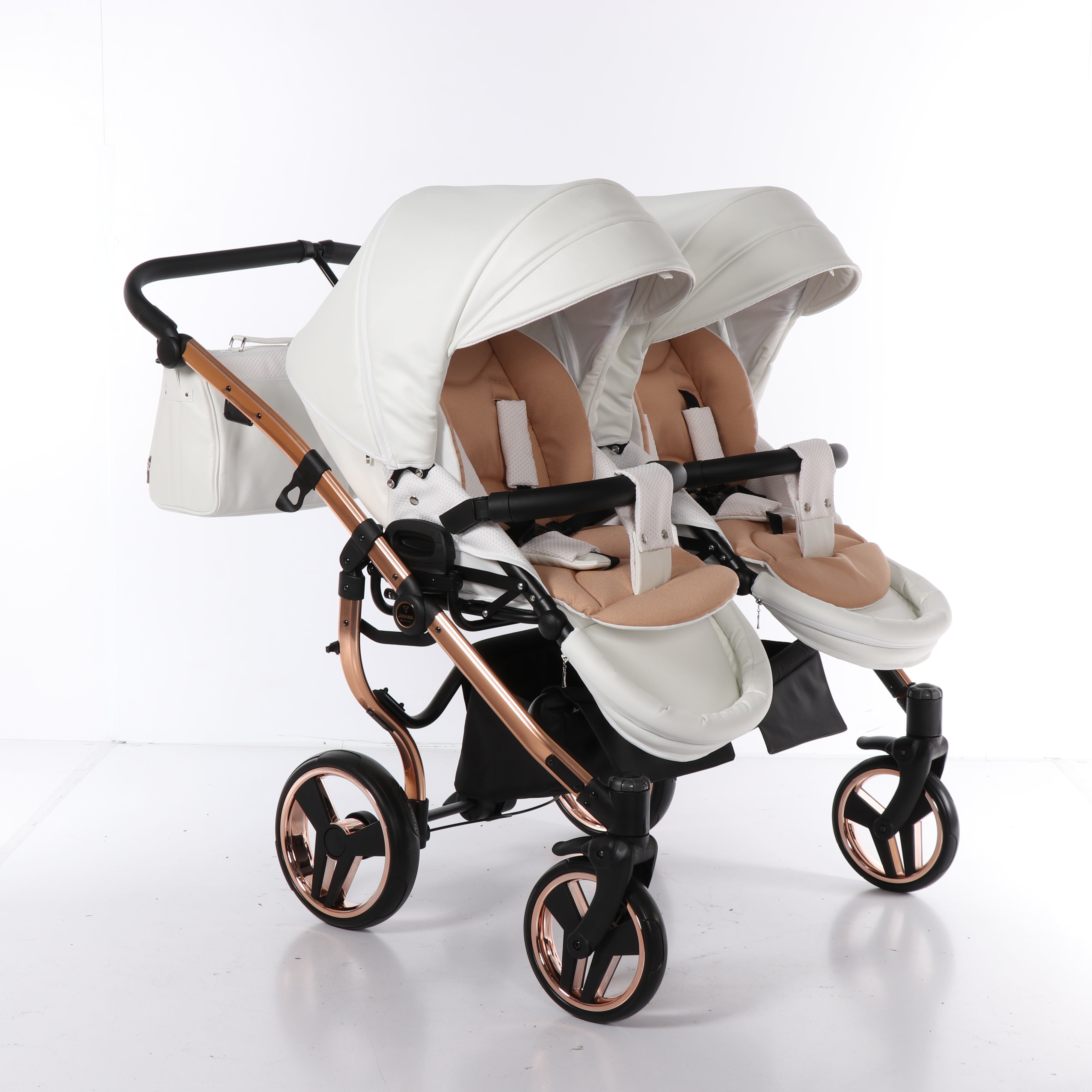 Junama Mirror Satin Duo wózek wielofunkcyjny bliźniaczy