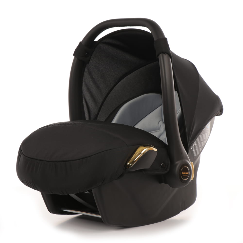 Junama Mirror Satin Duo 3w1 wózek blixniaczy z fotelikiem samochodowym