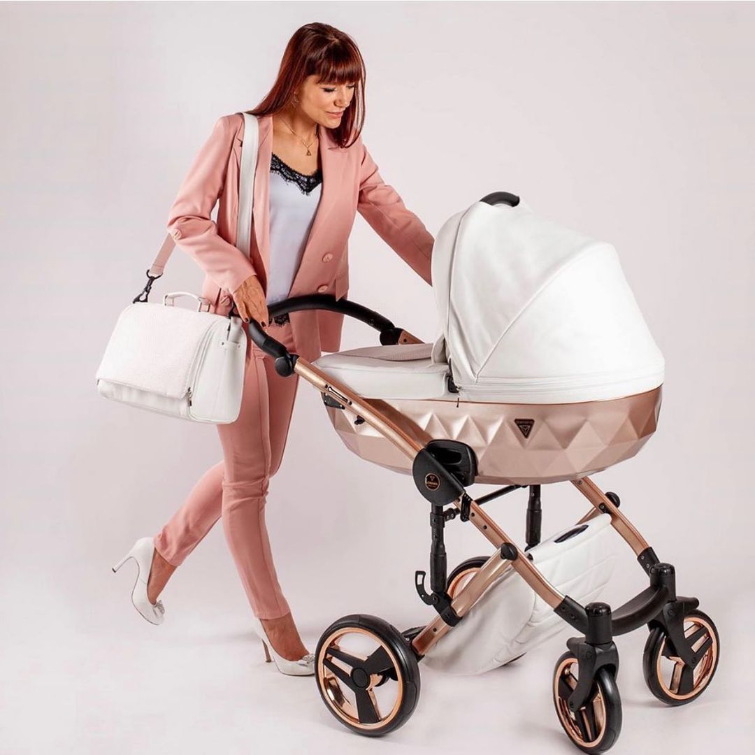 wózek dziecięcy wielofunkcyjny Junama Mirror Satin Dadi Shop