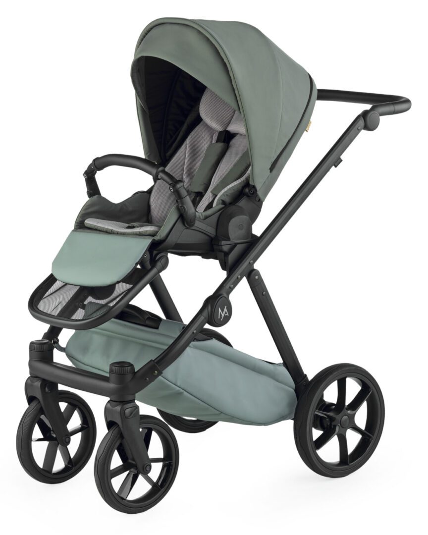 Spacerówka wózek wielofunkcyjny Natoni Abis w kolorze khaki-zielonym – elegancki, funkcjonalny model dostępny w sklepie Dadi-Shop.